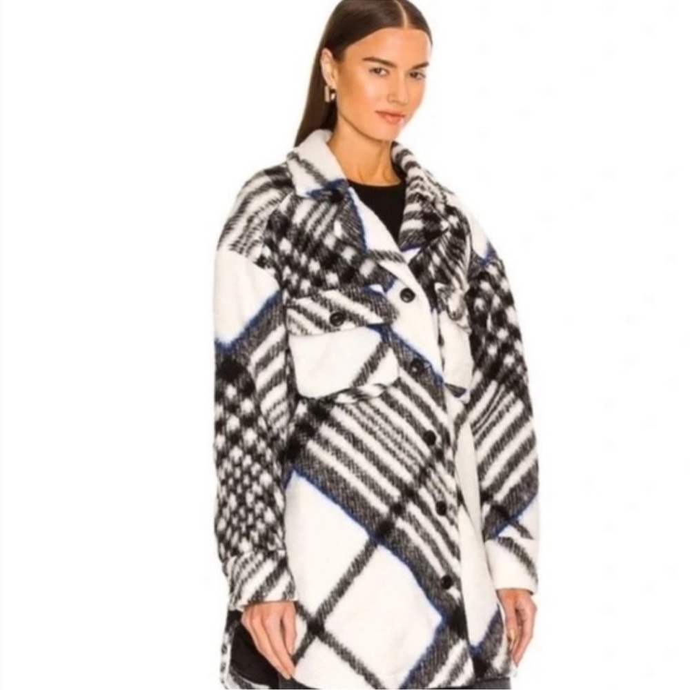Anine Bing Plaid Jacket